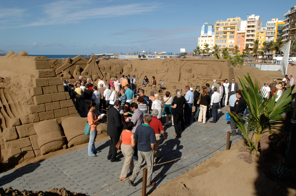 El Belén de Arena consolida su magia en Las Canteras
